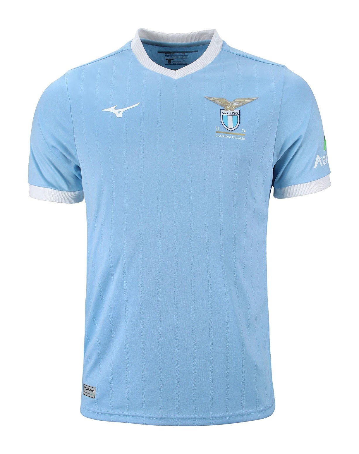 Camisa Lazio 2023 2024 Mizuno oficial Especial